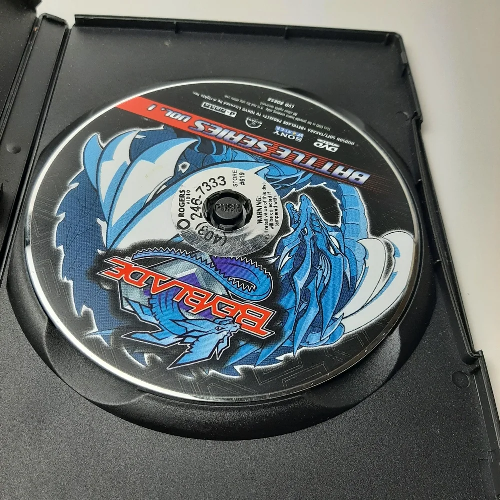 🍒4 for $20🍒 BEYBLADE Battle Series Vol. 1 DVD Anime Series Sony - Picture 4 of 6